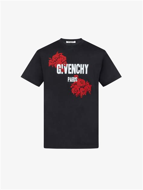 givenchy rose embroider shirt|GIVENCHY t.